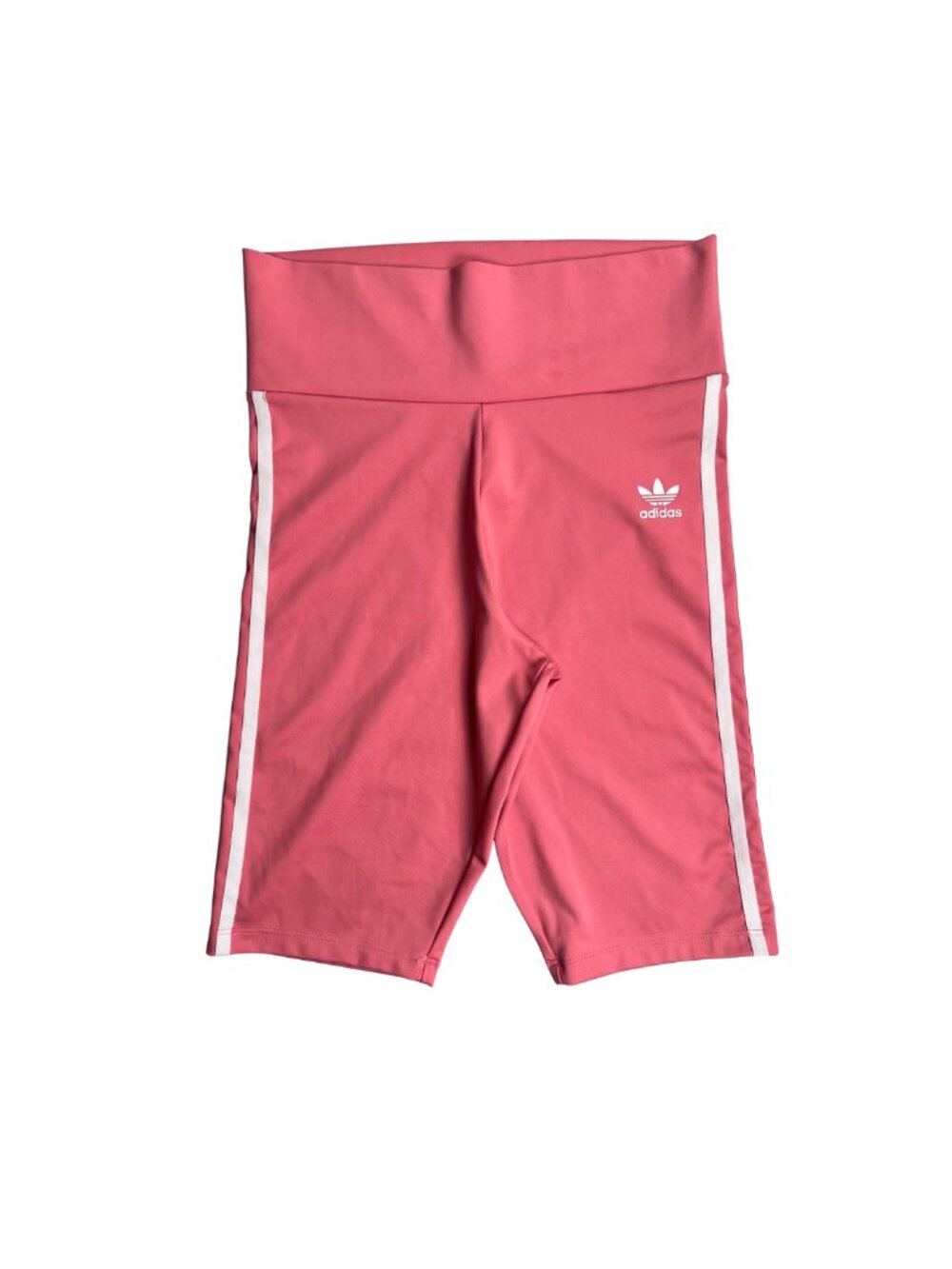 adidas Originals Pink 3-Stripes Primeblue Bike Shorts S